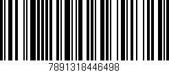 Código de barras (EAN, GTIN, SKU, ISBN): '7891318446498'
