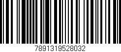 Código de barras (EAN, GTIN, SKU, ISBN): '7891319528032'
