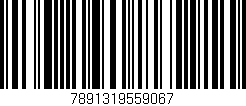 Código de barras (EAN, GTIN, SKU, ISBN): '7891319559067'