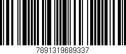 Código de barras (EAN, GTIN, SKU, ISBN): '7891319689337'