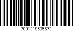 Código de barras (EAN, GTIN, SKU, ISBN): '7891319695673'