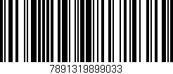 Código de barras (EAN, GTIN, SKU, ISBN): '7891319899033'