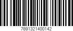 Código de barras (EAN, GTIN, SKU, ISBN): '7891321400142'