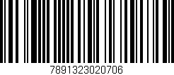 Código de barras (EAN, GTIN, SKU, ISBN): '7891323020706'