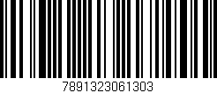 Código de barras (EAN, GTIN, SKU, ISBN): '7891323061303'