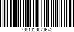 Código de barras (EAN, GTIN, SKU, ISBN): '7891323079643'