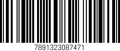 Código de barras (EAN, GTIN, SKU, ISBN): '7891323087471'