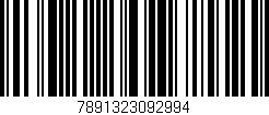 Código de barras (EAN, GTIN, SKU, ISBN): '7891323092994'