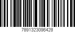 Código de barras (EAN, GTIN, SKU, ISBN): '7891323096428'