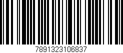 Código de barras (EAN, GTIN, SKU, ISBN): '7891323106837'