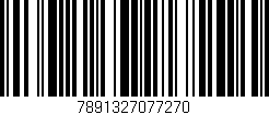 Código de barras (EAN, GTIN, SKU, ISBN): '7891327077270'