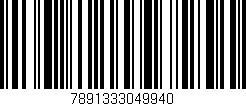 Código de barras (EAN, GTIN, SKU, ISBN): '7891333049940'