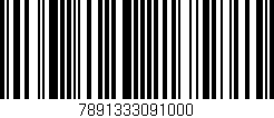 Código de barras (EAN, GTIN, SKU, ISBN): '7891333091000'