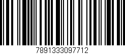 Código de barras (EAN, GTIN, SKU, ISBN): '7891333097712'