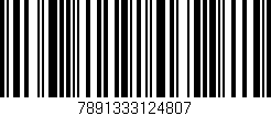 Código de barras (EAN, GTIN, SKU, ISBN): '7891333124807'