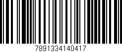 Código de barras (EAN, GTIN, SKU, ISBN): '7891334140417'