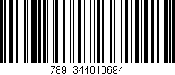 Código de barras (EAN, GTIN, SKU, ISBN): '7891344010694'