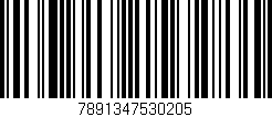 Código de barras (EAN, GTIN, SKU, ISBN): '7891347530205'