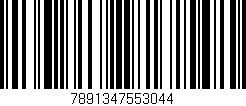 Código de barras (EAN, GTIN, SKU, ISBN): '7891347553044'