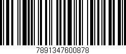 Código de barras (EAN, GTIN, SKU, ISBN): '7891347600878'