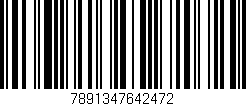 Código de barras (EAN, GTIN, SKU, ISBN): '7891347642472'