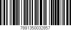 Código de barras (EAN, GTIN, SKU, ISBN): '7891350032857'