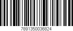 Código de barras (EAN, GTIN, SKU, ISBN): '7891350036824'