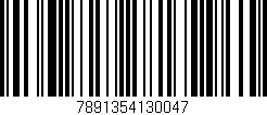 Código de barras (EAN, GTIN, SKU, ISBN): '7891354130047'