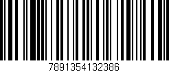 Código de barras (EAN, GTIN, SKU, ISBN): '7891354132386'