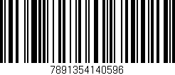 Código de barras (EAN, GTIN, SKU, ISBN): '7891354140596'