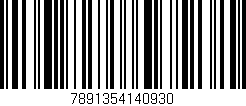 Código de barras (EAN, GTIN, SKU, ISBN): '7891354140930'