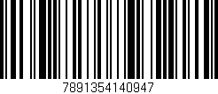 Código de barras (EAN, GTIN, SKU, ISBN): '7891354140947'