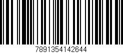 Código de barras (EAN, GTIN, SKU, ISBN): '7891354142644'