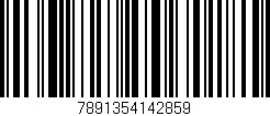 Código de barras (EAN, GTIN, SKU, ISBN): '7891354142859'