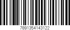 Código de barras (EAN, GTIN, SKU, ISBN): '7891354143122'