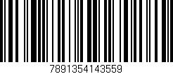 Código de barras (EAN, GTIN, SKU, ISBN): '7891354143559'