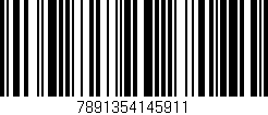 Código de barras (EAN, GTIN, SKU, ISBN): '7891354145911'