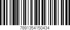 Código de barras (EAN, GTIN, SKU, ISBN): '7891354150434'