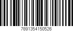 Código de barras (EAN, GTIN, SKU, ISBN): '7891354150526'