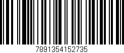 Código de barras (EAN, GTIN, SKU, ISBN): '7891354152735'