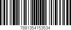 Código de barras (EAN, GTIN, SKU, ISBN): '7891354153534'