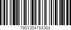 Código de barras (EAN, GTIN, SKU, ISBN): '7891354154364'