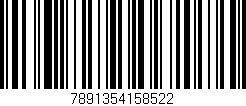 Código de barras (EAN, GTIN, SKU, ISBN): '7891354158522'