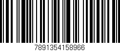 Código de barras (EAN, GTIN, SKU, ISBN): '7891354158966'