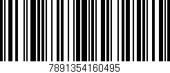 Código de barras (EAN, GTIN, SKU, ISBN): '7891354160495'