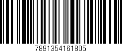 Código de barras (EAN, GTIN, SKU, ISBN): '7891354161805'