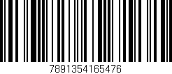 Código de barras (EAN, GTIN, SKU, ISBN): '7891354165476'