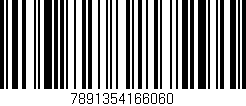 Código de barras (EAN, GTIN, SKU, ISBN): '7891354166060'