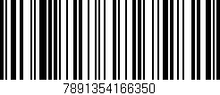 Código de barras (EAN, GTIN, SKU, ISBN): '7891354166350'