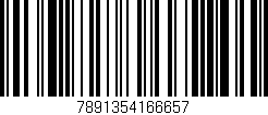 Código de barras (EAN, GTIN, SKU, ISBN): '7891354166657'